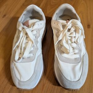 Zara White and Gray Women's Sneakers